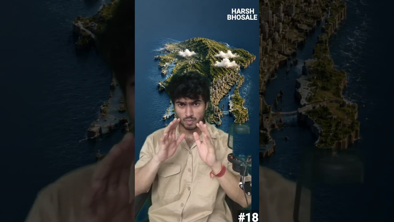 Why Mumbai's Geography Causes Waterlogging?#mumbai #shorts