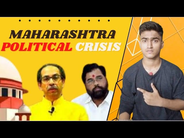 Maharashtra political Crisis Explain | End Of महा विकास अघाड़ी | @HarshBhosale